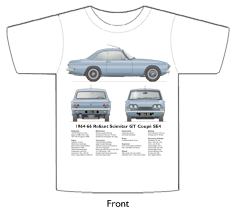 Reliant Scimitar GT Coupe SE4 1964-66 T-shirt Front